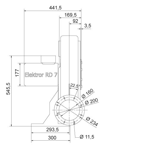 Ventilateur industriel pour zones 1, 2 et 22 avec protection antidéflagrante