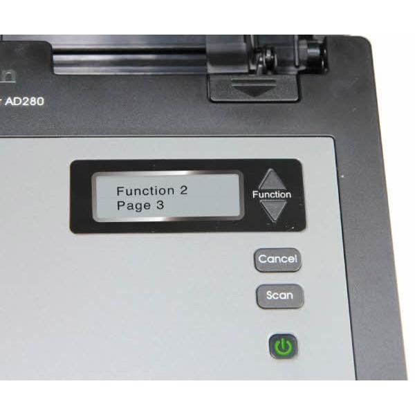 Scanner Avision AD280 - USB, pliable, duplex, chargeur 100 pages, 600 dpi, formats A4 et inférieurs_1