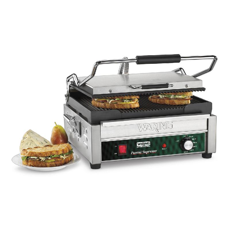 Grill Panini Rainurée Waring WPG250_1