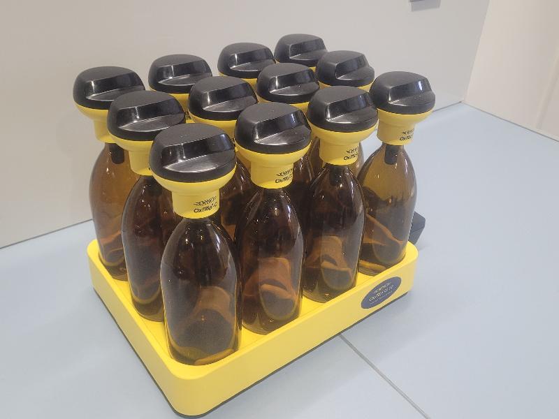 Mesure de la DBO DBO-mètre OxiTop control 12 IR avec controleur OC 100 WTW_1