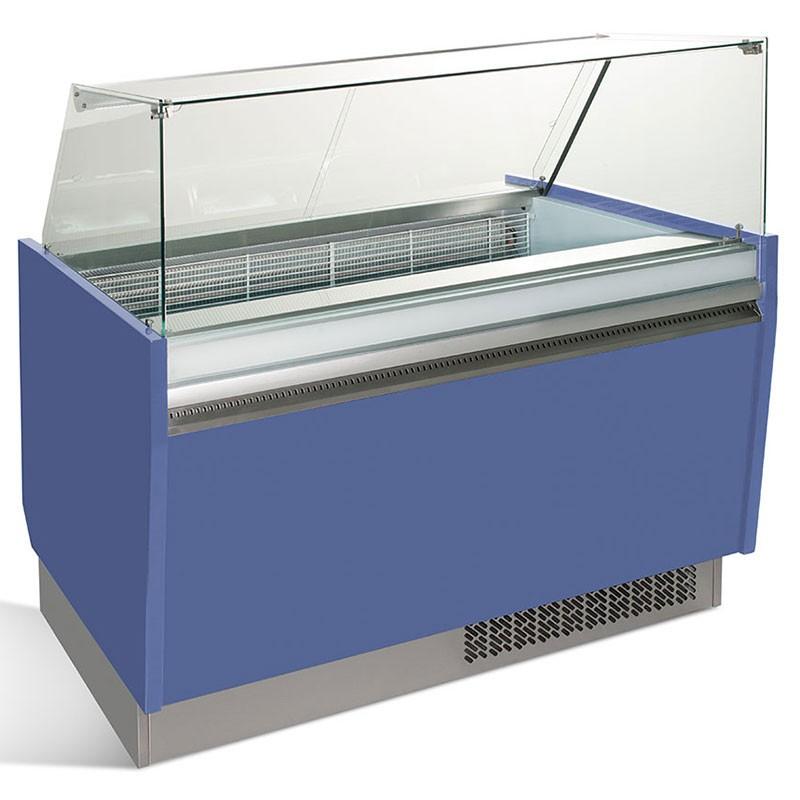 Vitrine de présentation glacier 10+10 bacs - ESTI Multicouleurs -_1