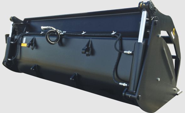 Ghct 600 et 700 TP - Godets multiservices Riman - Poids 360 à 750 kg - Structure renforcée et mâchoire monobloc_1