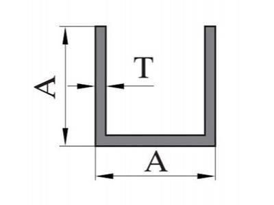 Profilé aluminium en U - JMA - haute qualité et personnalisation disponible_1