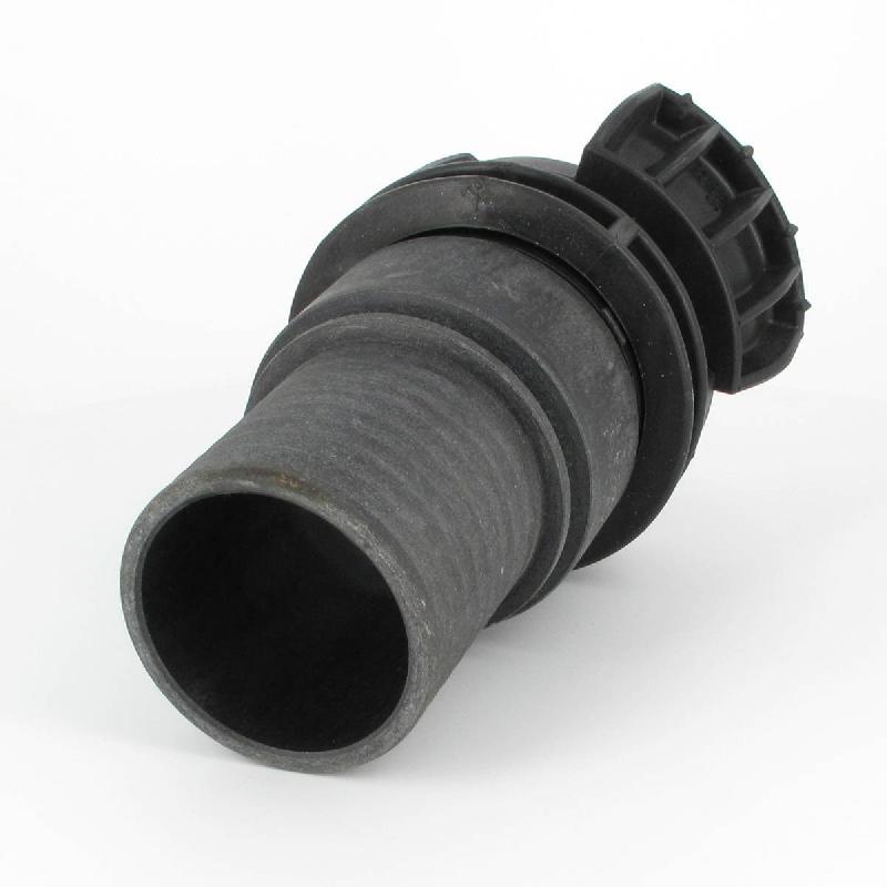 Demi-raccord symétrique avec verrou - DN 80 mm - Embout annelé Ø 76 mm - PP_1