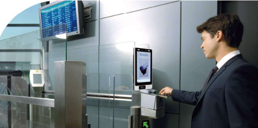 Ecran tactile capacitif 8pouces YziPanel - Double caméra pour reconnaissance faciale - EVI-F8_1