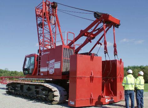 Mlc80a-1 - Grue Treillis - Système d'auto-assemblage - 72.6 t_1