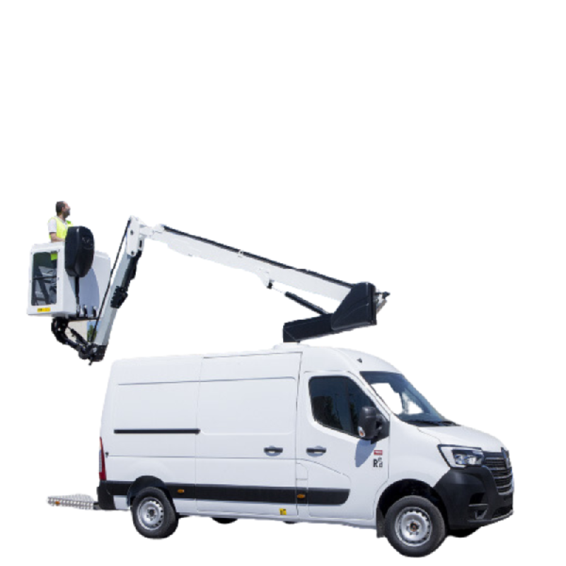 Nacelle sur Camion TLF 15m idéale pour les chantiers en hauteur en Alpes -   disponible en achat neuf et en location de courte à longue durée_1