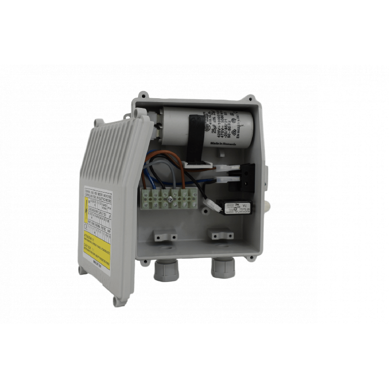COFFRET DE DÉMARRAGE C-BOX 0.55KW 25UF POUR POMPE IMMERGÉE 220V MONO_1