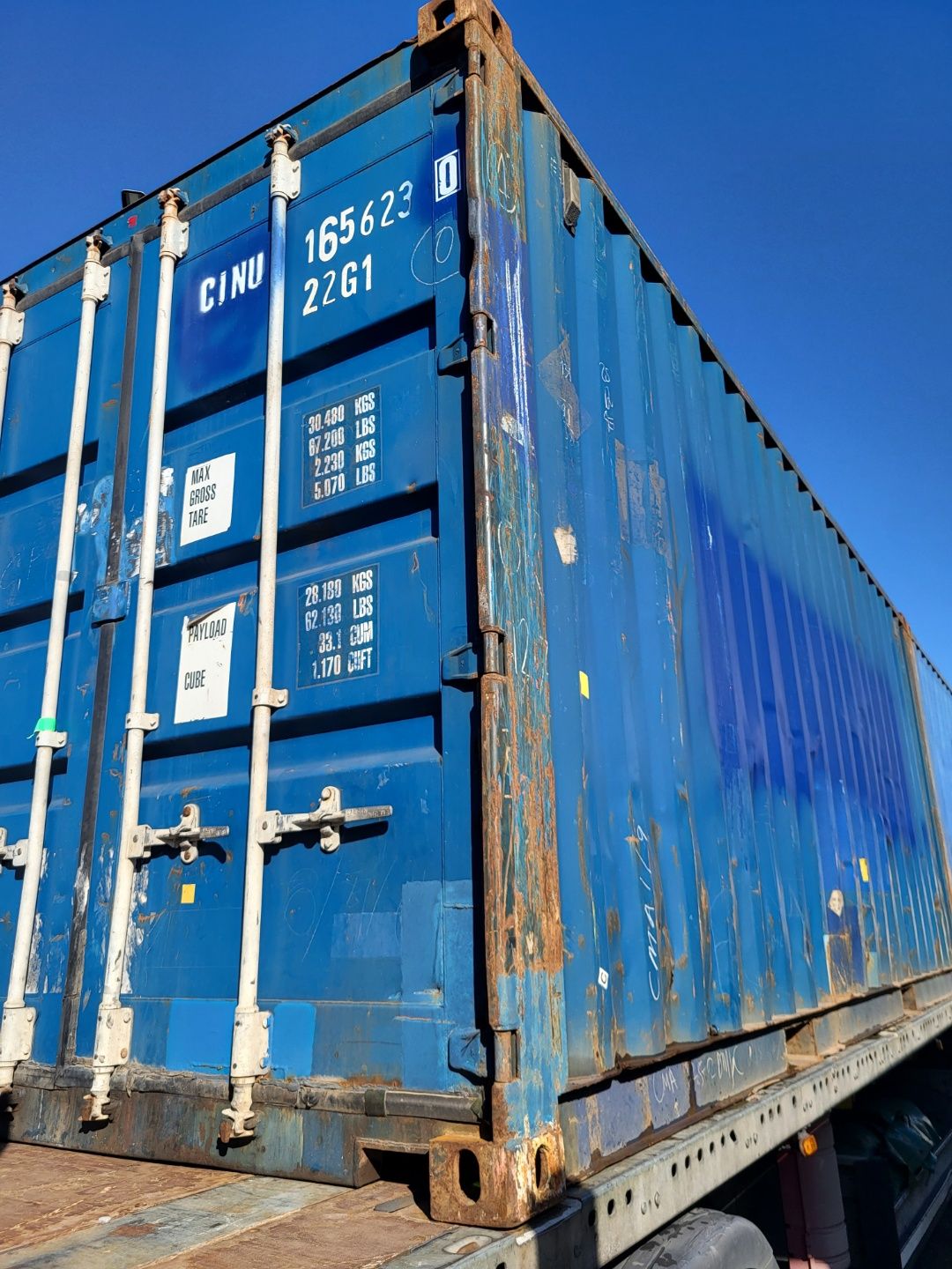 Container maritime 20 pieds Dry Van (Standard) - Occasion type Cargo Worthy_1