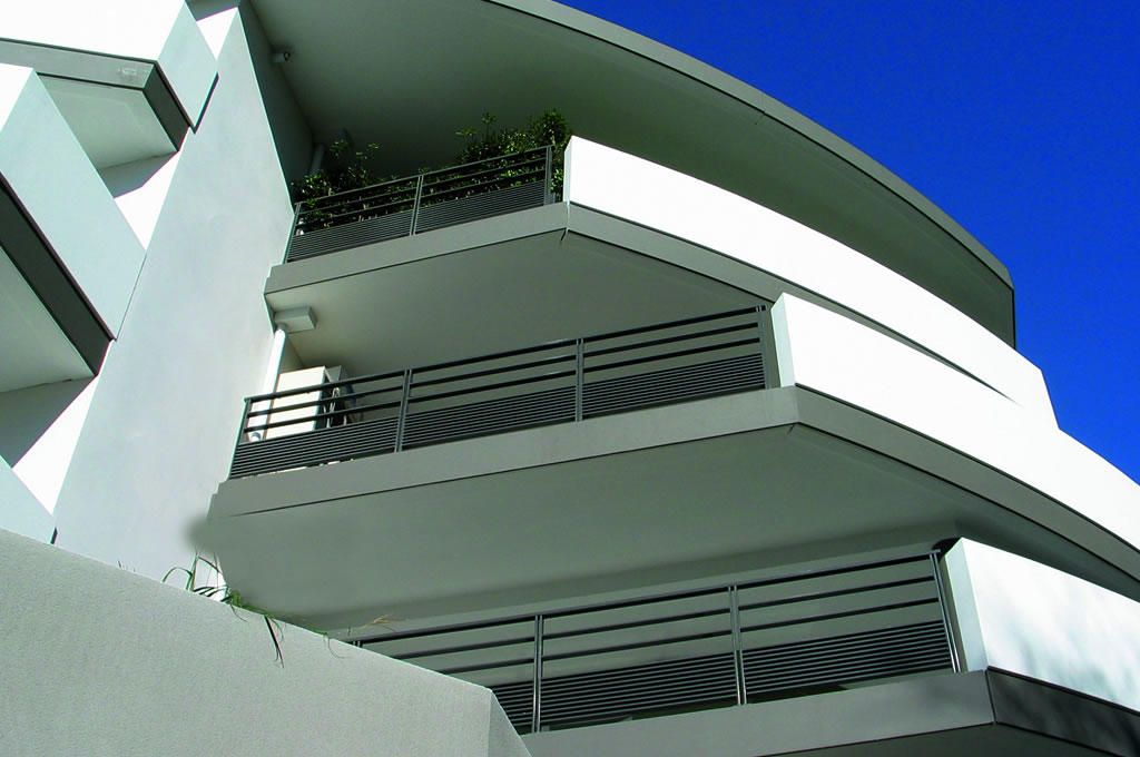 Feria - Garde-corps en aluminium avec lisses axées - Modèle Horizal_1