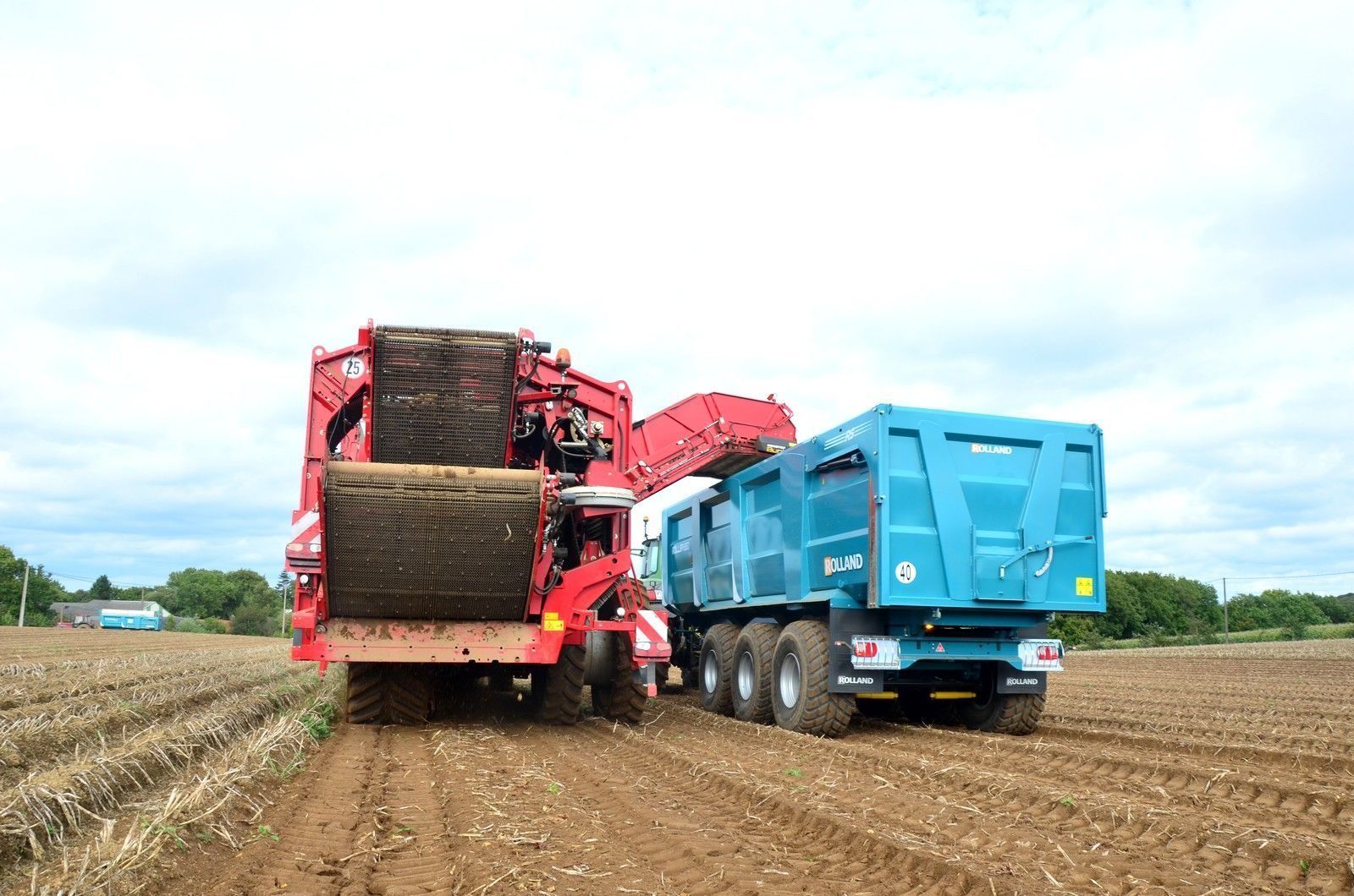 Rollspeed 8851 - Benne agricole monocoque Rolland - Volume maximal 51 m³, hauteur de caisse 1m80, acier HLE_1