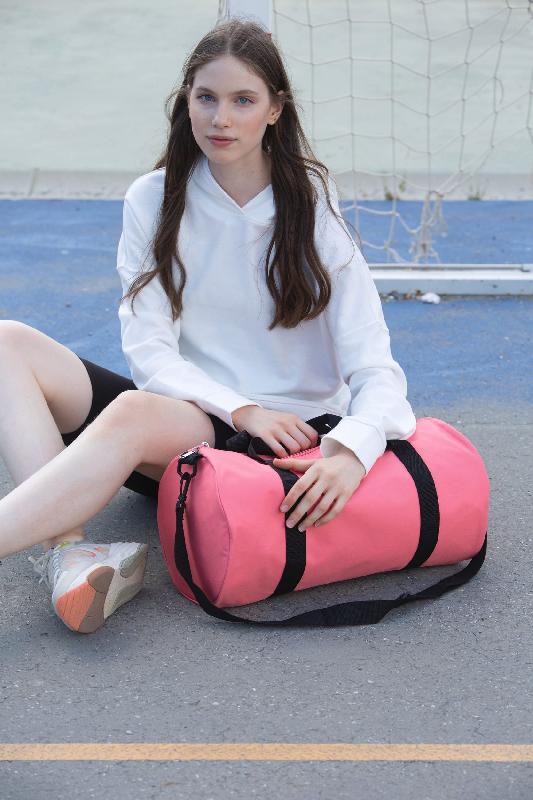 Sac tubulaire recyclé avec poche frontale - Kimood - 50% polyester recyclé - Réf: KI0655_1