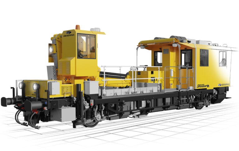 Draisine performante bidirectionnelle et multifonction - VMT 970 GR avec grue Palfinger et plateforme de 10 m²_1