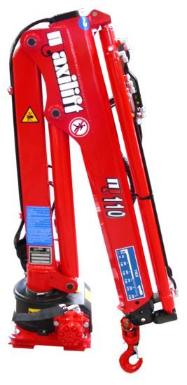 Grue auxiliaire Maxilift ML 110.2 à ML 110S.2 - longueur de flèche standard 2.80 m - capacité de levage 10 kNm_0
