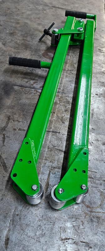Molleteur pour jonction vulcanisation de bande - 1200mm de largeur - robuste avec galets bombés sur roulements_1