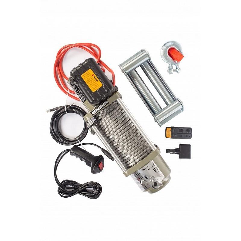 Treuil électrique pour véhicule TOR S12000 - 5400 kg, 28m, 12V, câble inclus_1