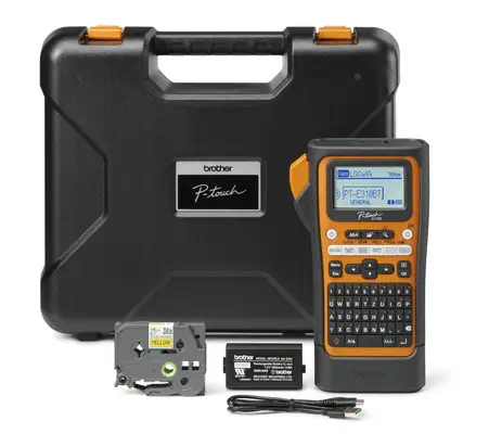 Brother PT-E310BTVP imprimante pour étiquettes Transfert thermique 180 x 180 DPI 20 mm/sec Avec fil_1