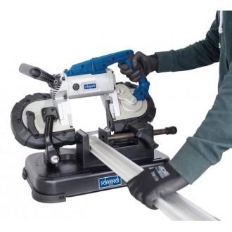 Scie à ruban pour métaux Scheppach MBS1100 - 1100 W, portable et polyvalente_1