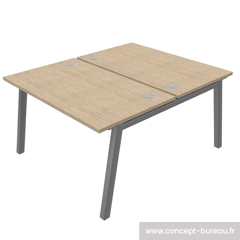 Uri - bureau open space - bureau pour 2 personnes - design moderne et fonctionnel_1