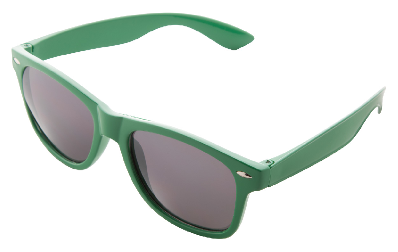 Lunettes de soleil en plastique - Protection UV 400 - Idéal pour doming sur branches - Couleur vert_1