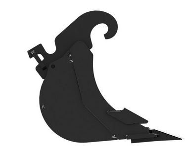 Godet d'excavation-mini-pelle - caterpillar finance france - 500 mm (20 in) - poids 42 kg_1