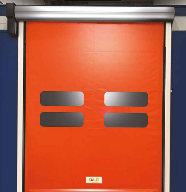 Porte à enroulement rapide en aluminium - ALUMINA, auto-réparable, innovante et fiable_1