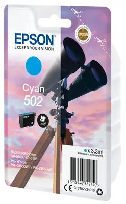 Epson Singlepack Cyan 502 Ink_1