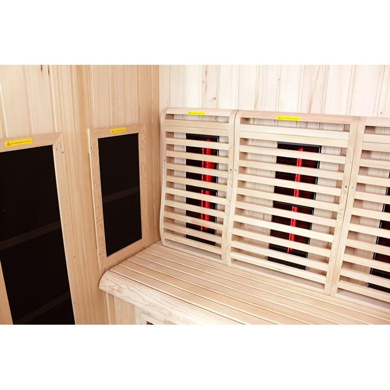 SAUNA INFRAROUGE BOREAL® SIGNATURE - 200 À SPECTRE COMPLET - 200X135X205_1