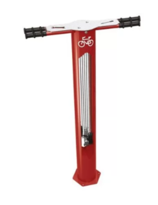 Station de réparation et de gonflage avec suspensions pour 2 vélos - Outils inclus - Dimensions 1370x752x216 mm - AMSTERDAM_1