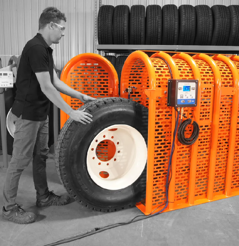 Cage de sécurité gonflage intégrale pneus PL_1