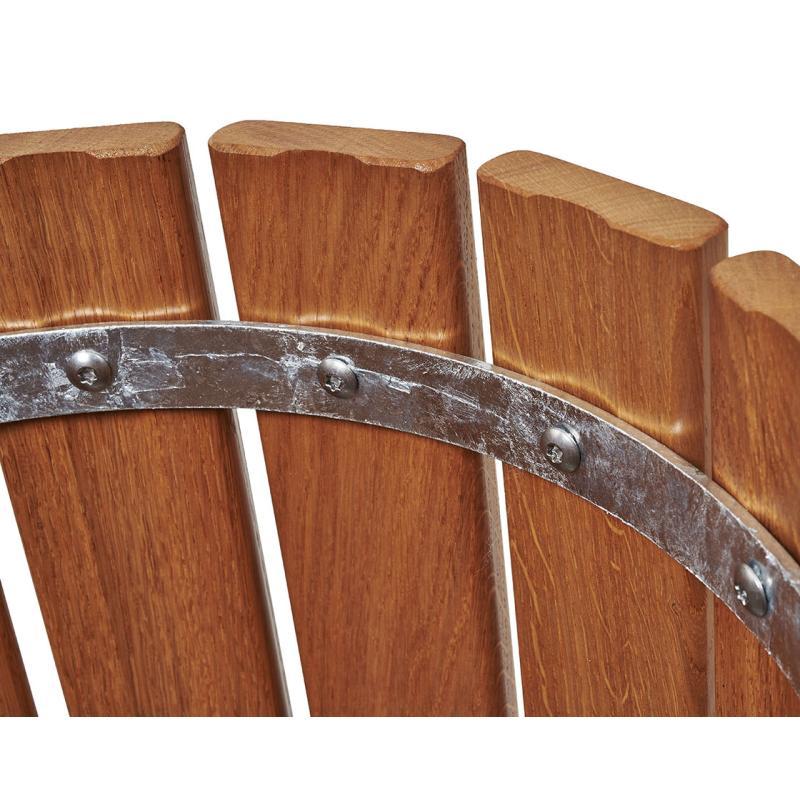 Corbeille Cologne 60 litres - bois exotique, finition chêne clair ou acajou - Réf : 208063.Chec_1