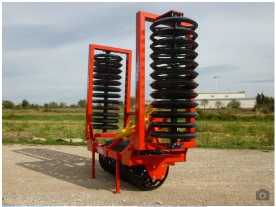 Rouleau agricole d’anneau avant - Segues - pliage hydraulique et nivellement pour lit de semis_1