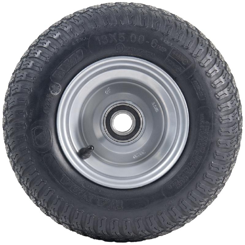 13x5.00-6 Pneus et jantes pour tondeuses à gazon Wanda P332, 20mm Roulements 6304 (Lot de 3)_1