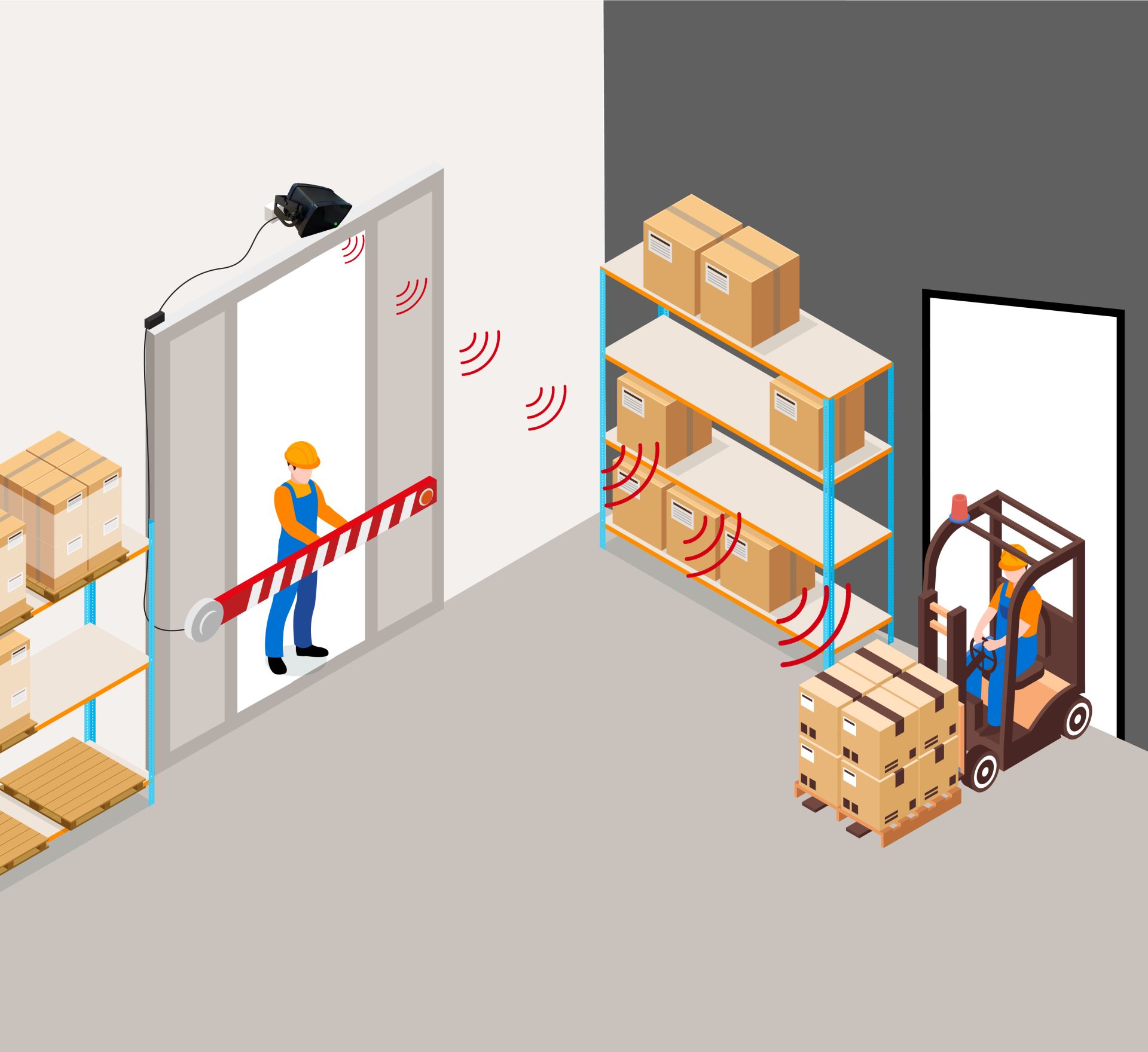 Cellule de détection de mouvement Crossing Guard_1