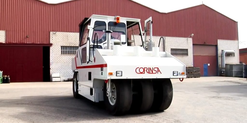 Compacteur à pneus CCR 21.35 - CORINSA - Poids opérationnel de 21 ou 35 tonnes - 5 tonnes de pression par roue_1