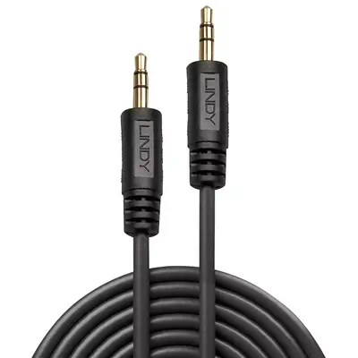 LINDY Premium Audio Cable 1m with 3.5mm Stereo Jack_1