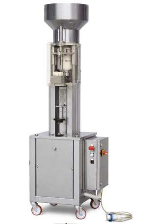 Capsuleuse / Boucheuse semi-automatique pour bouchons liège ou synthétiques - Jusqu'à 1.000 b/h_1