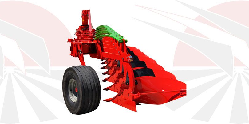 Charrue agricole à versoir fixe - Escudero - châssis 140×140 - largeur de travail variable 12