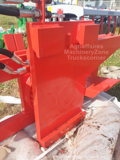 Retourneur de palox et palettes à tête rotative - OP SM ISO 2 pour chariot élévateur, capacité 2000 kg_1