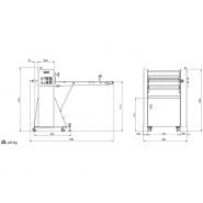 Cl65 - calibreuse alimentaire - rollmatic - largeur du rouleau 700 mm_1