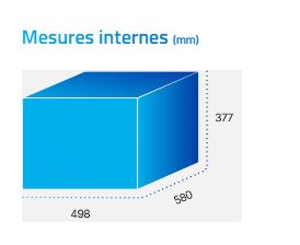 Casiers intelligents de blanchisserie en libre-service - Pour charges intermédiaires - réf Porte H40_1