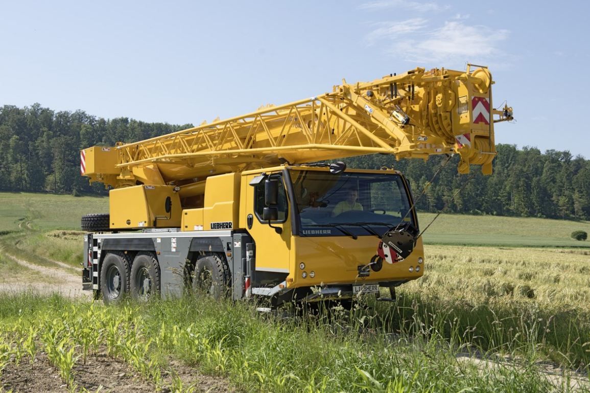 Grue automotrice compacte à 3 essieux LTM 1050-3.1 Liebherr