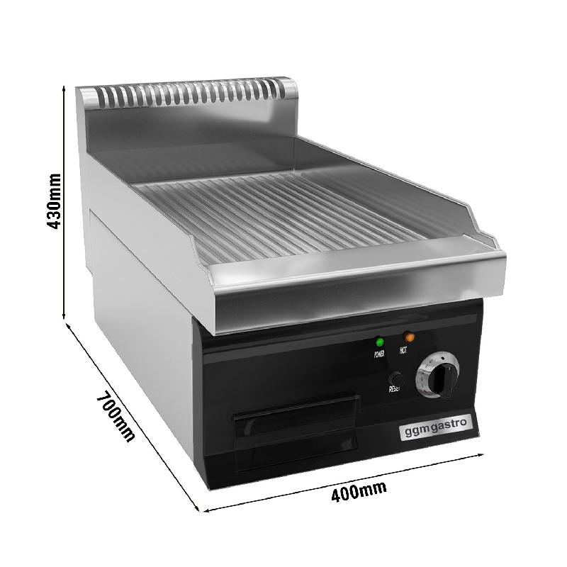 Plaque de cuisson électrique - 3,6 kW - Rainurée  - Mario 700 | GGM -EGK473MG_1