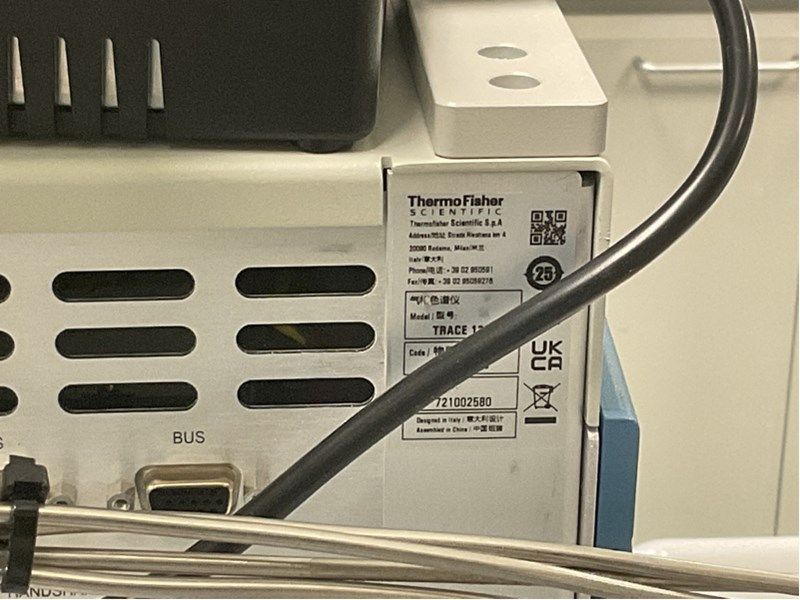 Équipement de chromatographie gazeuse neuf avec détecteur FID et injecteur SSL