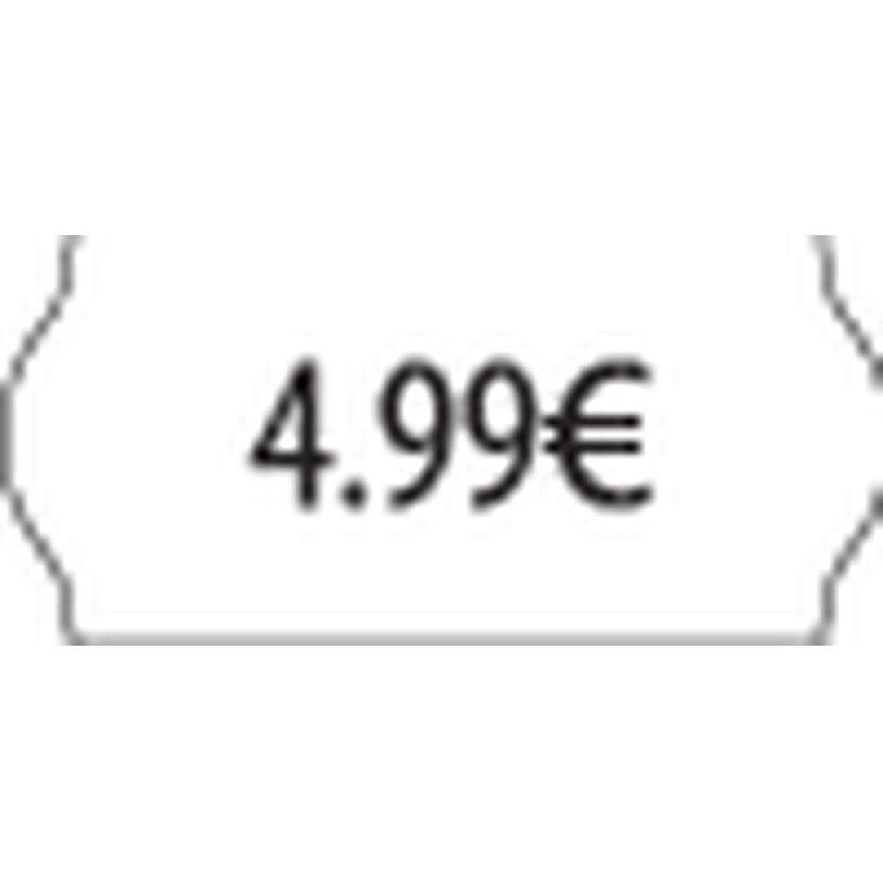 Étiquette Meto - format 26x12mm - blanc standard - boîte de 18000_1