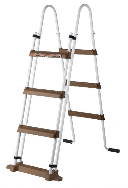 Piscine ronde acier Ø3,70m x H: 1,22m - imitation bois - filtration à cartouche_1