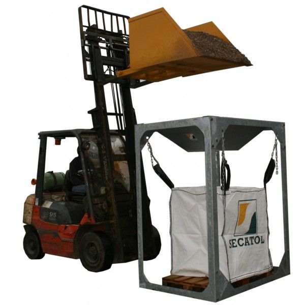 Secatremie - trémie pour big bag - secatol - section trémie : 450 x 450 mm_1
