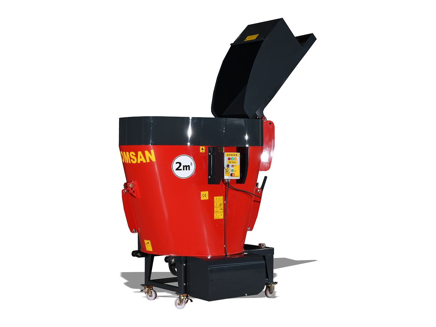 YK 20 - Mélangeuse agricole Romsan - Volume 2 m³ - 10 hp / 7,5 kW_2