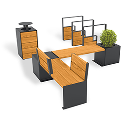 Bac à palmier en acier et bois ou tout acier - Concept - Modèles robustes et design_1