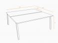 Bureau bench 2 personnes ARKEN - Deskissimo_1